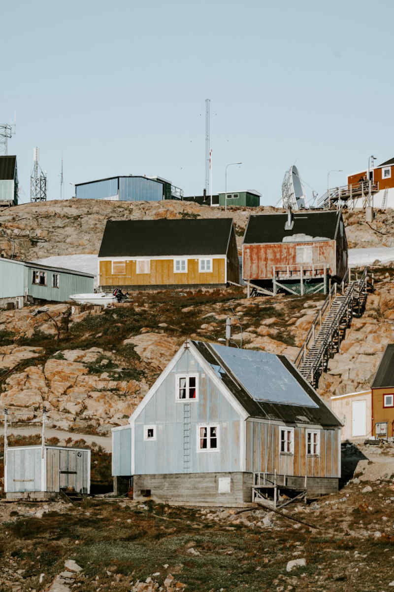 Wall Poster - Fishing Village in Greenland