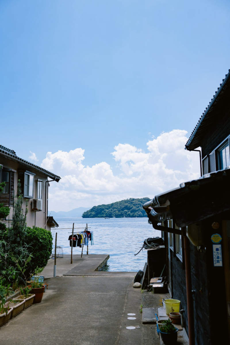 Wall Poster - Fishing Village in Japan