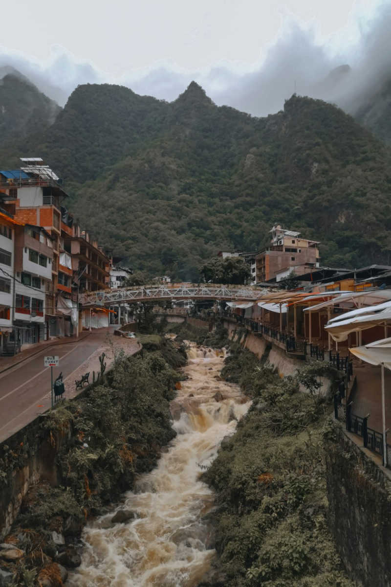 Wall Poster - Fishing Village in Machu Picchu