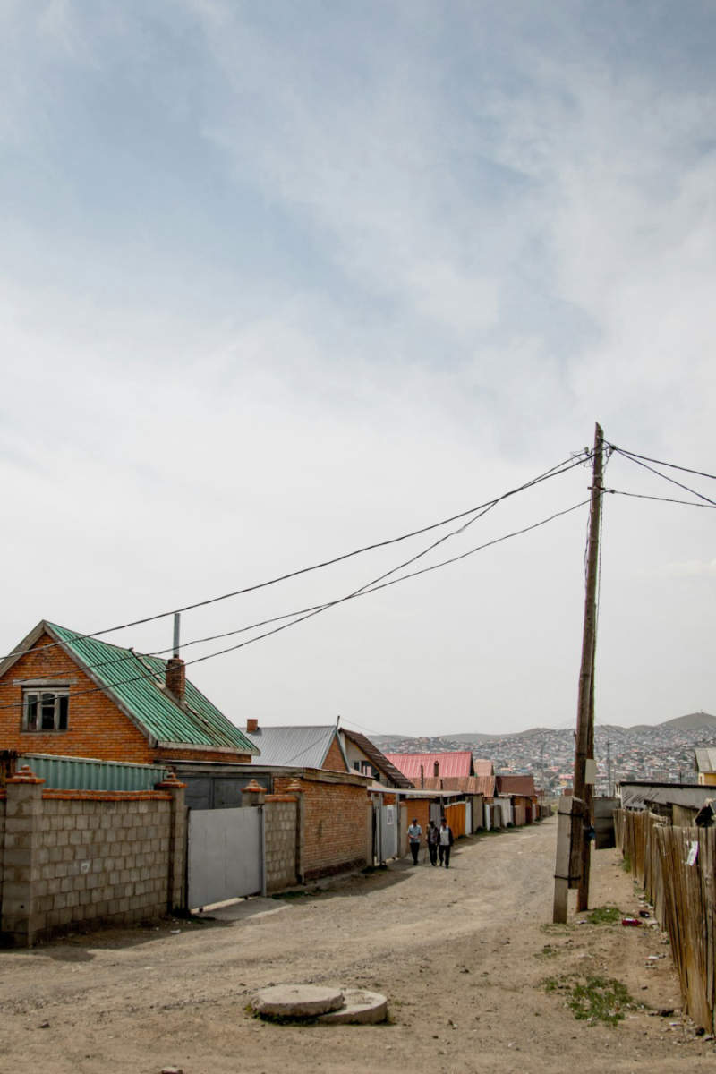 Wall Poster - Fishing Village in Mongolia