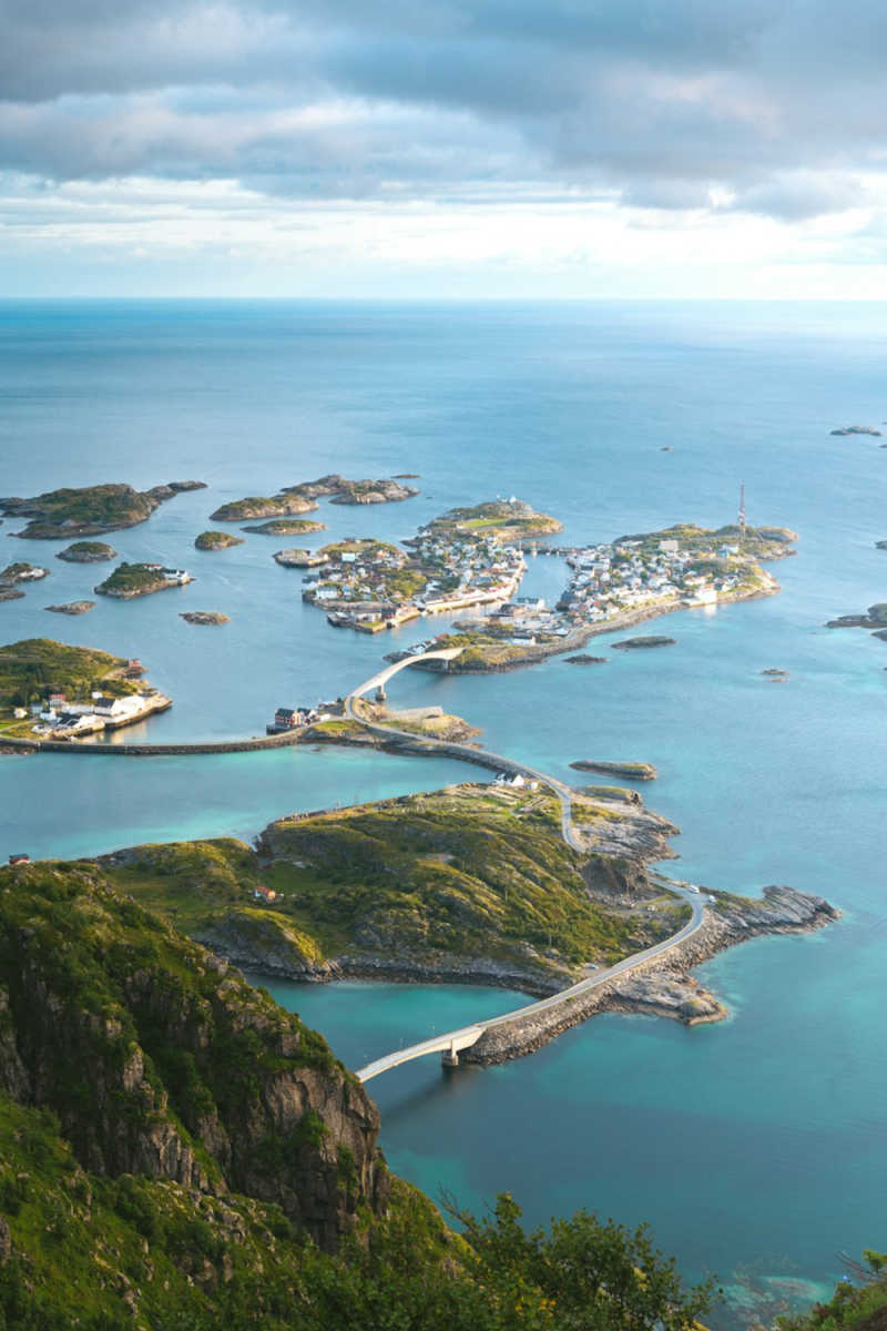 Wall Poster - Fishing Village in Norway