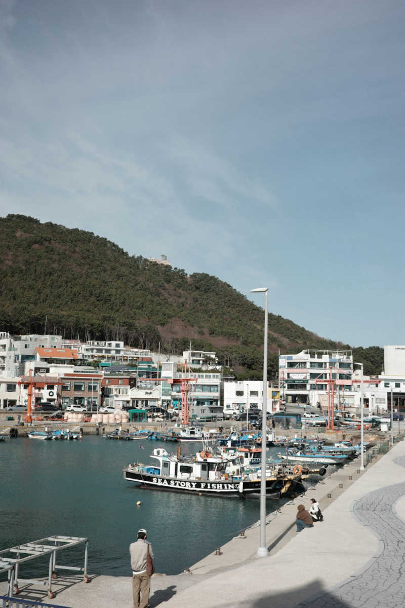 Wall Poster - Fishing Village in South Korea
