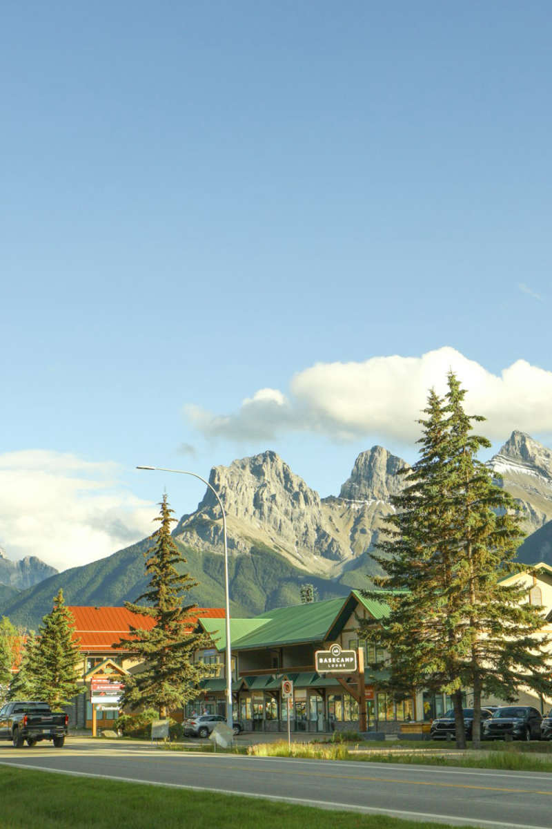 Wall Poster - Fishing Village in the Canadian Rockies