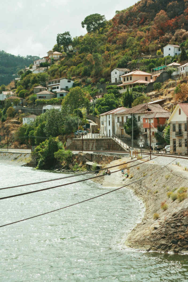Wall Poster - Fishing Village in the Douro Valley