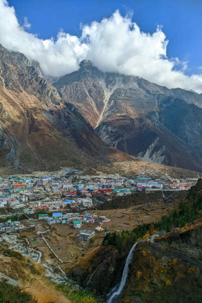 Wall Poster - Fishing Village in the Himalayas