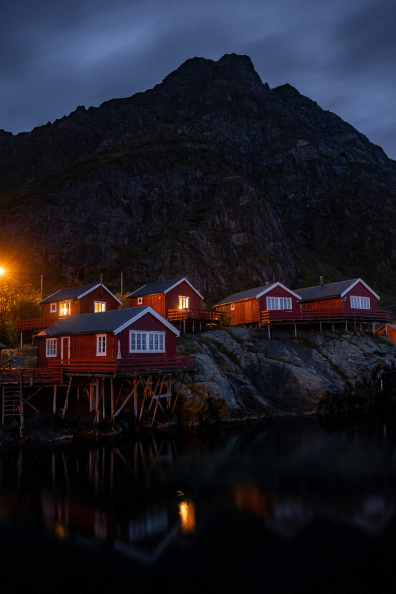 Wall Poster - Fishing Village in the Lofoten Islands