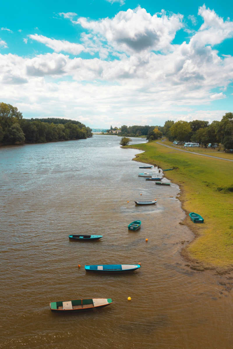 Wall Poster - Fishing Village in the Loire Valley