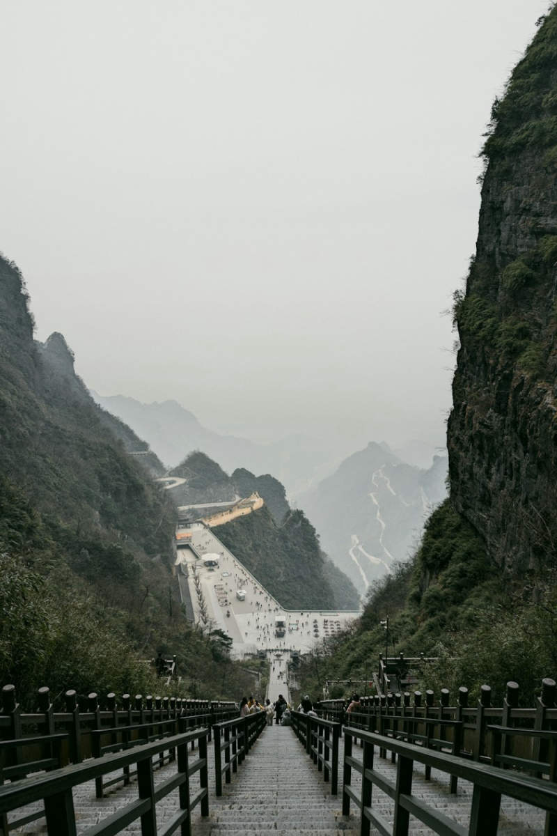 Wall Poster - Fishing Village in Zhangjiajie