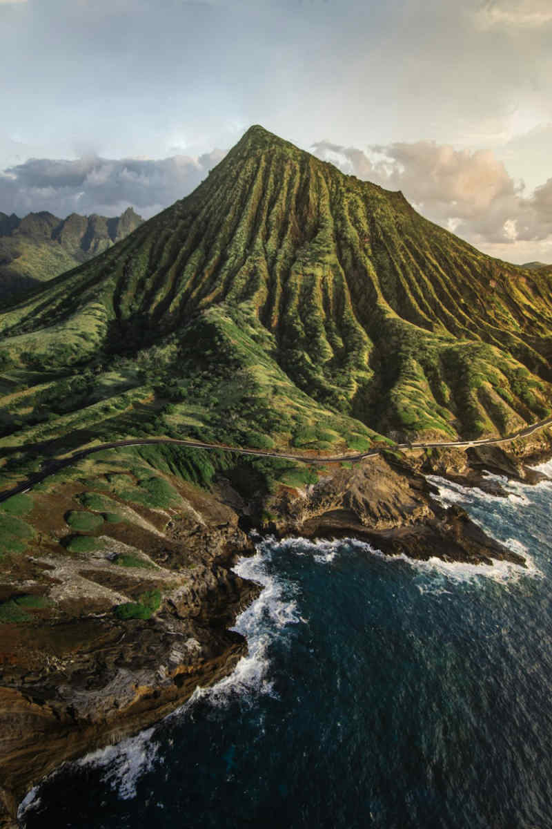 Wall Poster - Fjord in Hawaii
