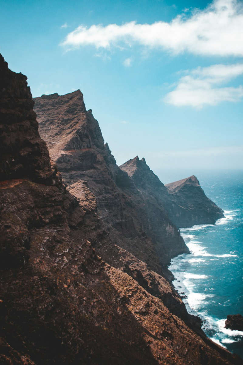 Wall Poster - Fjord in the Canary Islands