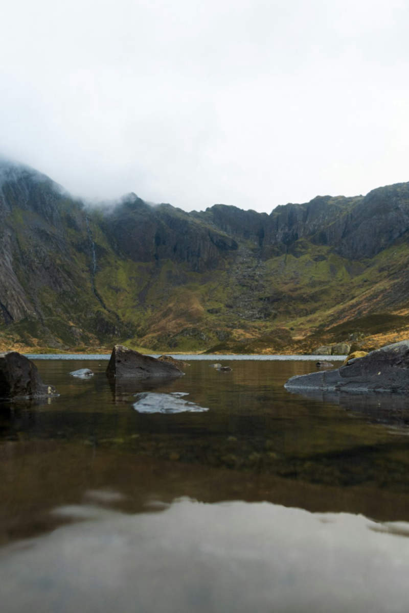 Wall Poster - Fjord in Wales