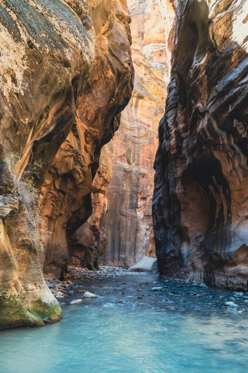 Wall Poster - Fjord in Zion National Park