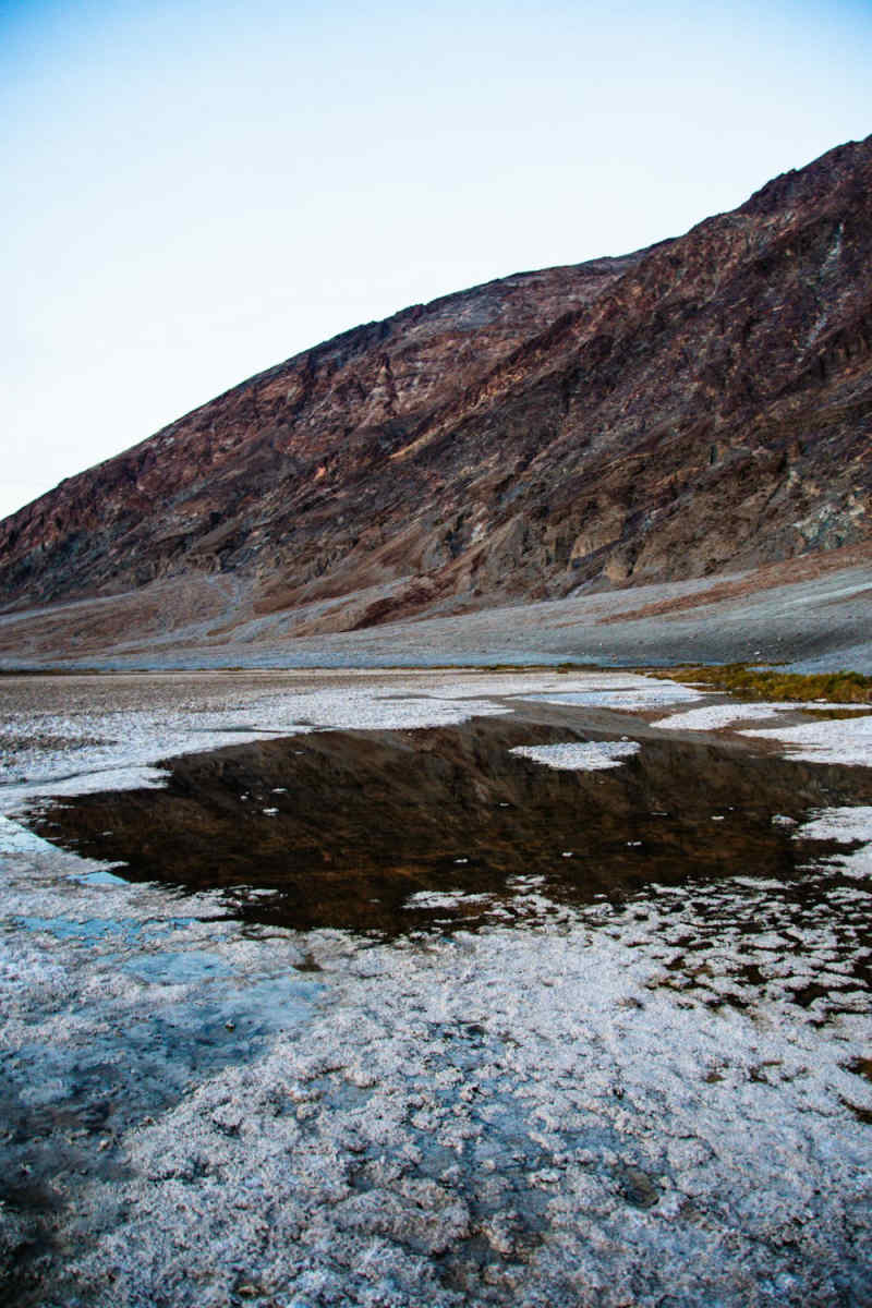 Wall Poster - Frozen Lake in Death Valley
