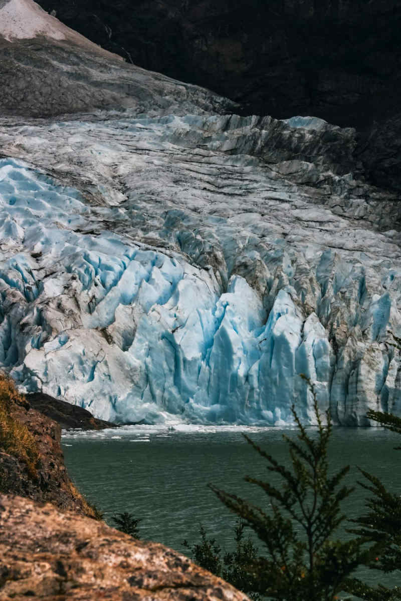 Wall Poster - Frozen Lake in Patagonia