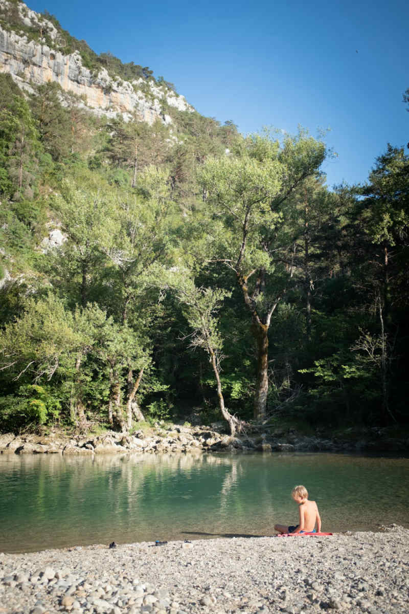 Wall Poster - Frozen Lake in Provence