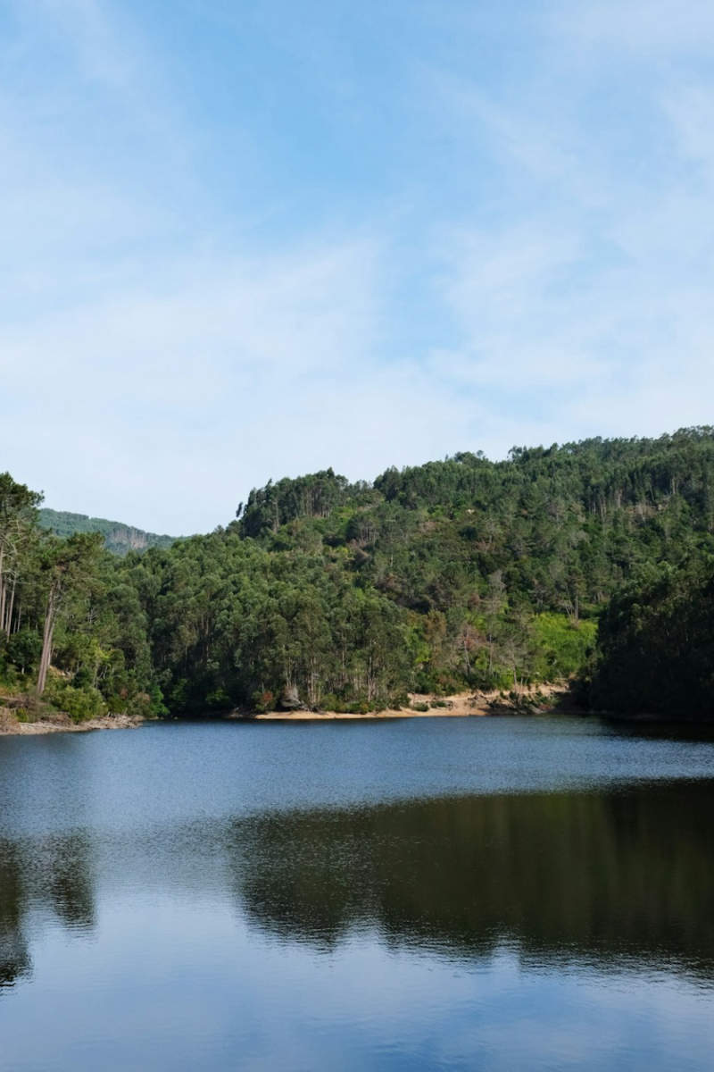 Wall Poster - Frozen Lake in Sintra