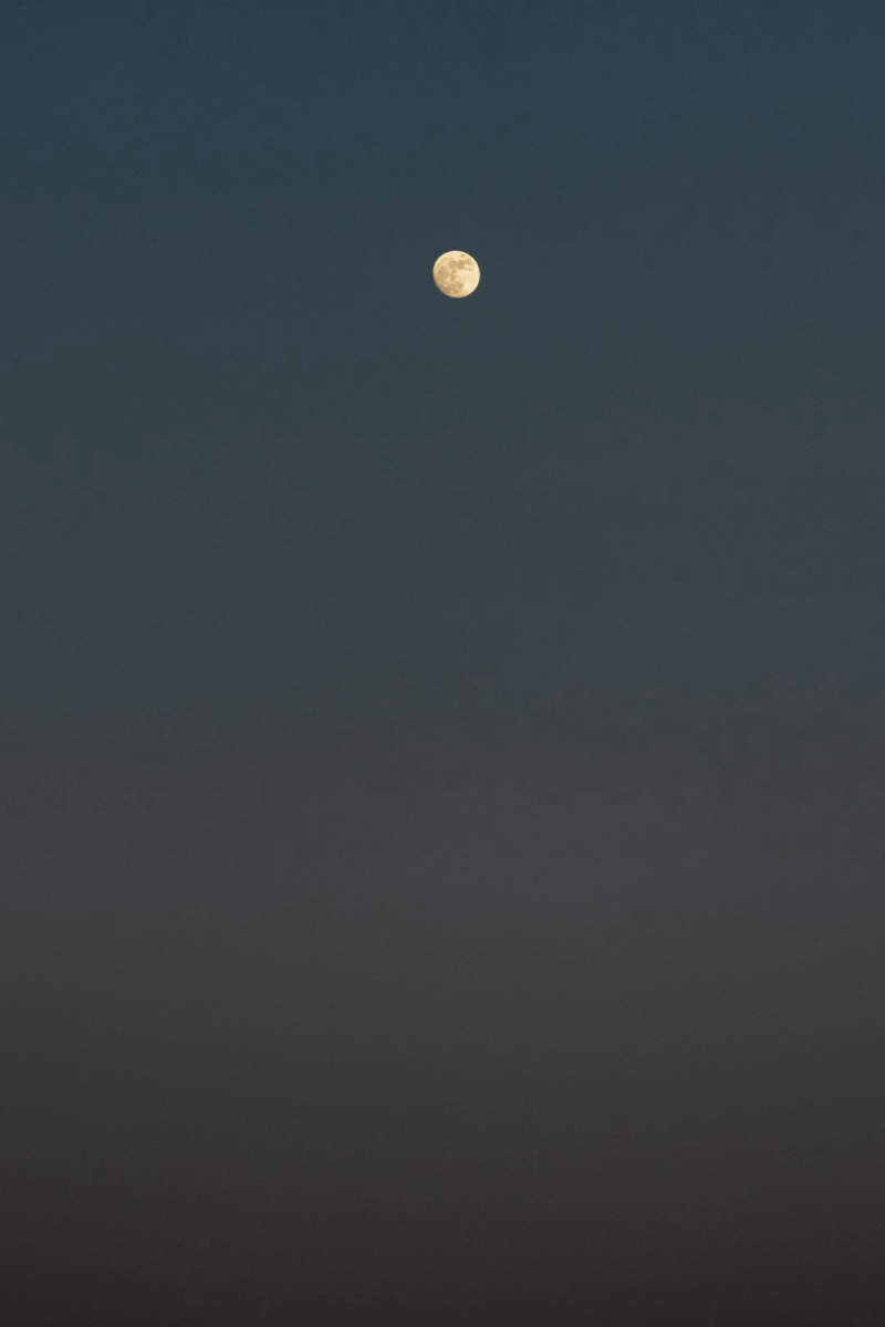 Wall Poster - Full Moon in Slovenia