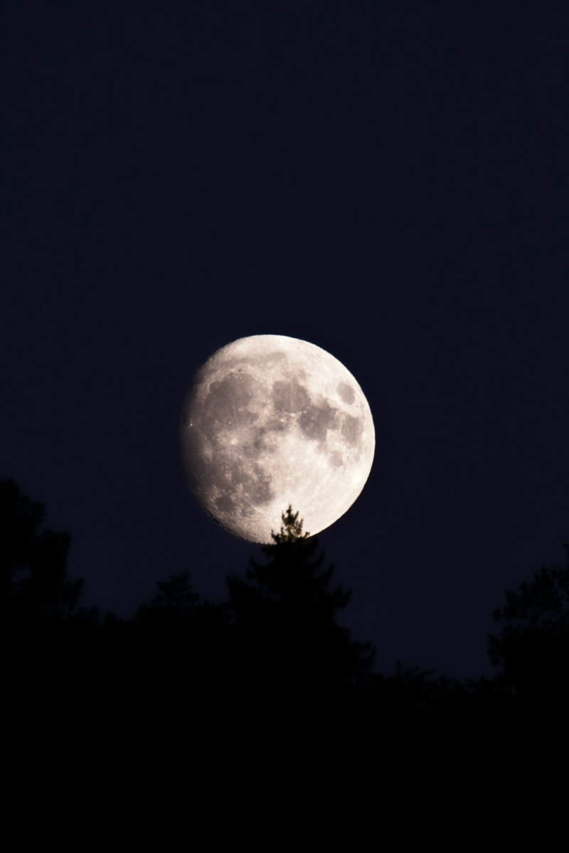 Wall Poster - Full Moon in Switzerland