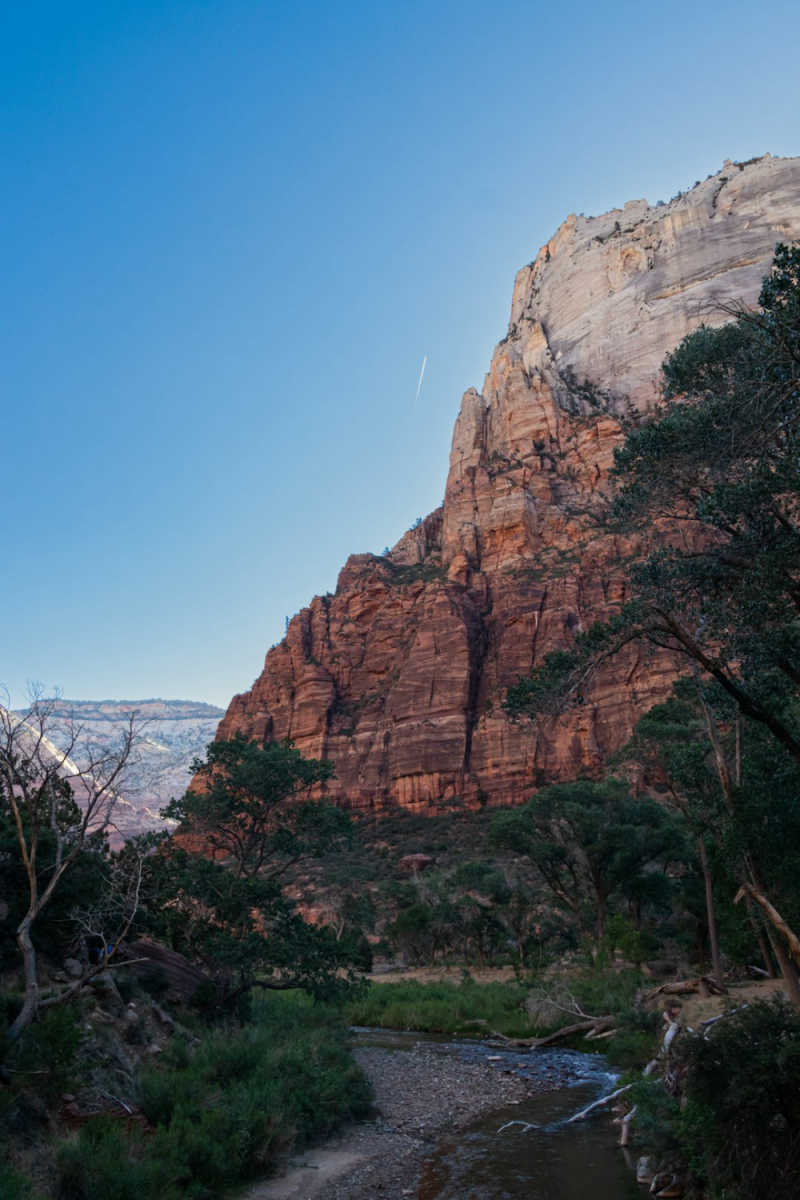 Wall Poster - Full Moon in Zion National Park