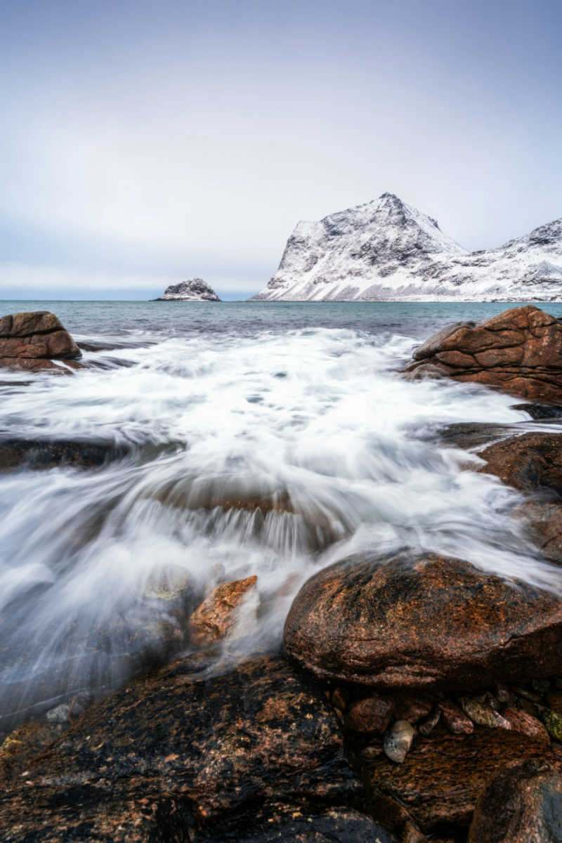 Wall Poster - Geyser in the Lofoten Islands