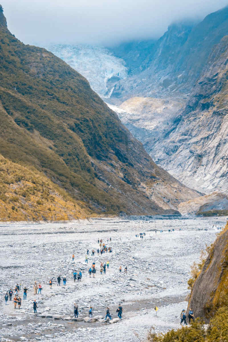 Wall Poster - Glacier in New Zealand