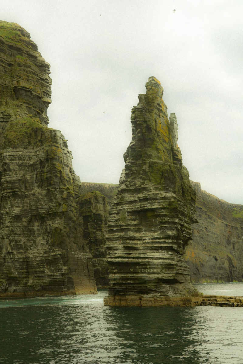 Wall Poster - Glacier in the Cliffs of Moher