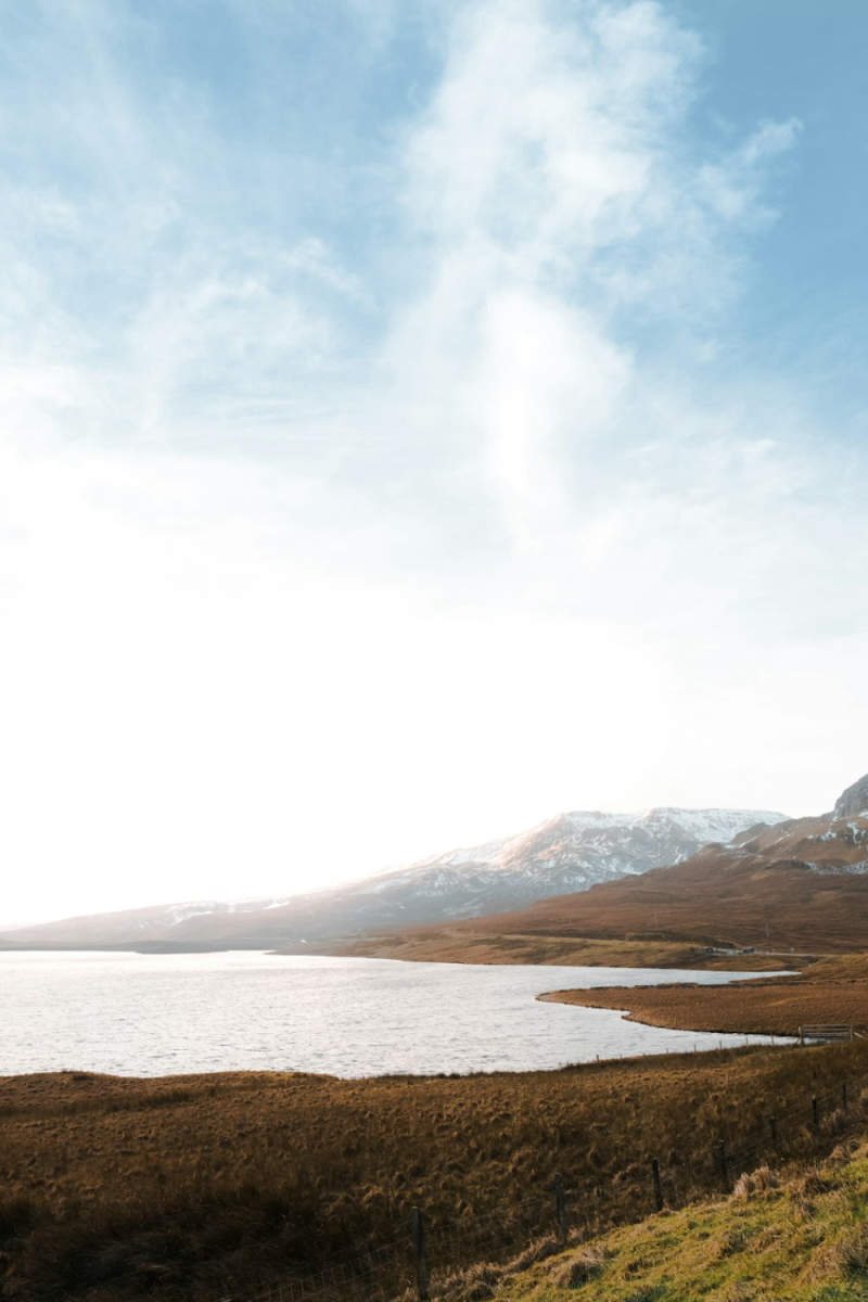 Wall Poster - Glacier in the Scottish Isles