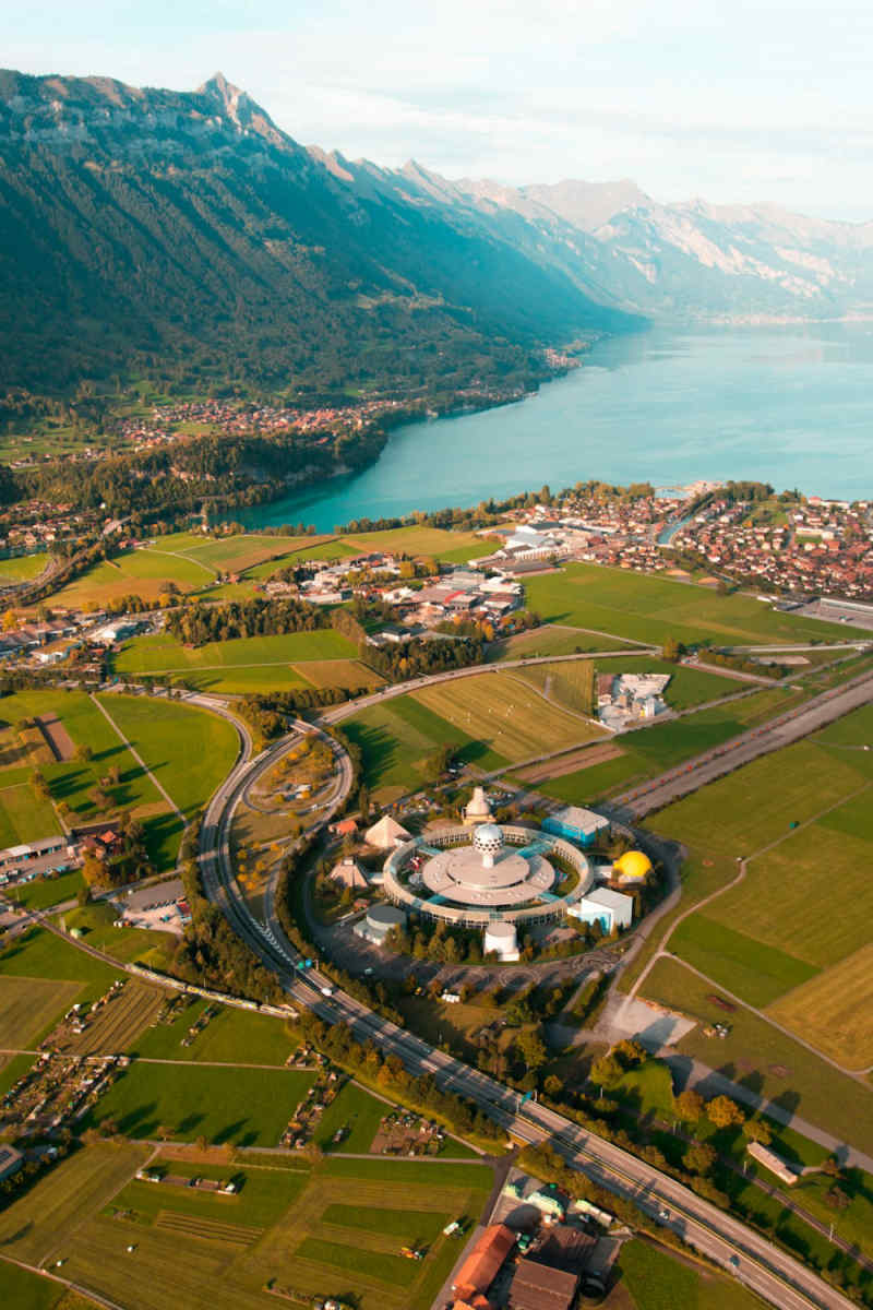 Wall Poster - Harbor in Interlaken
