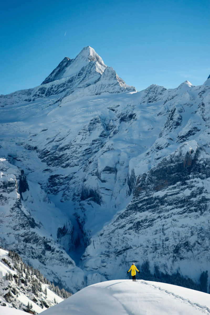Wall Poster - Harbor in the Swiss Alps