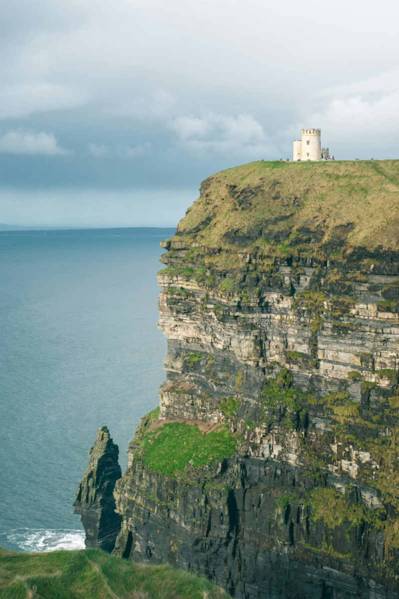 Wall Poster - Hilltop Fortress in the Cliffs of Moher