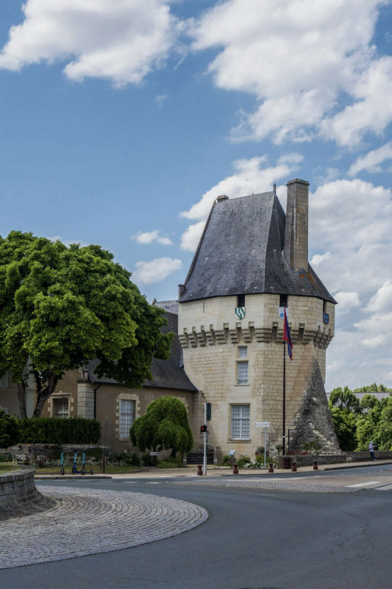 Wall Poster - Hilltop Fortress in the Loire Valley
