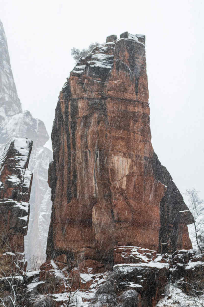 Wall Poster - Hilltop Fortress in Zion National Park