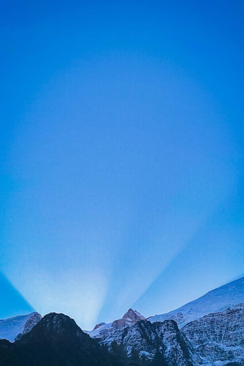 Wall Poster - Hot Air Balloons in Chamonix