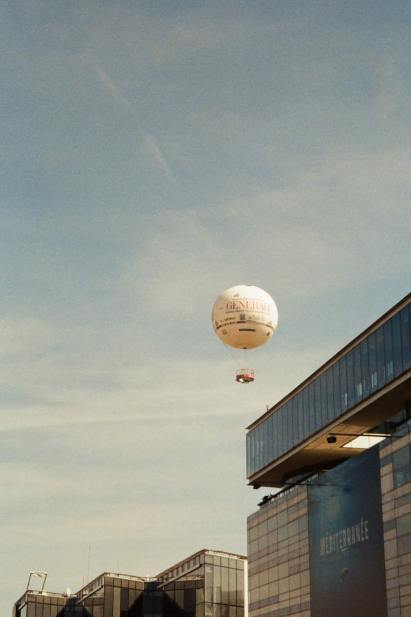 Wall Poster - Hot Air Balloons in Paris