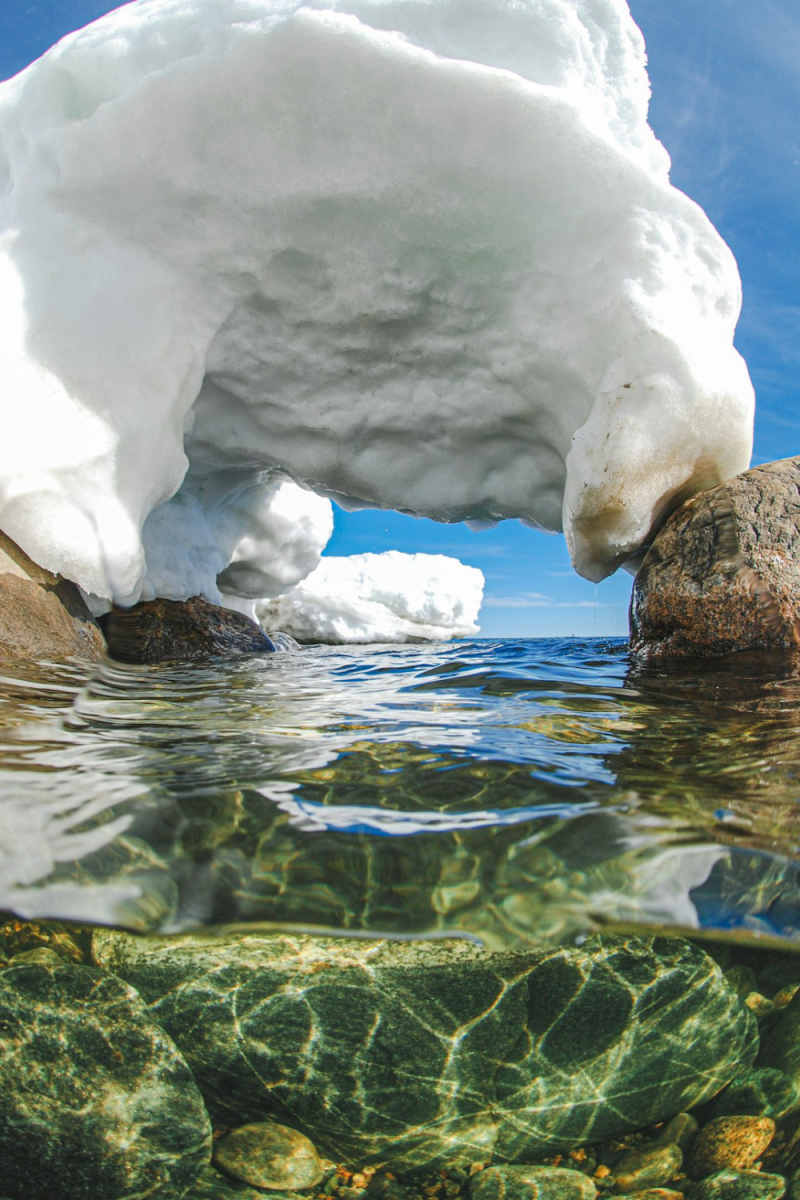 Wall Poster - Iceberg in Sweden