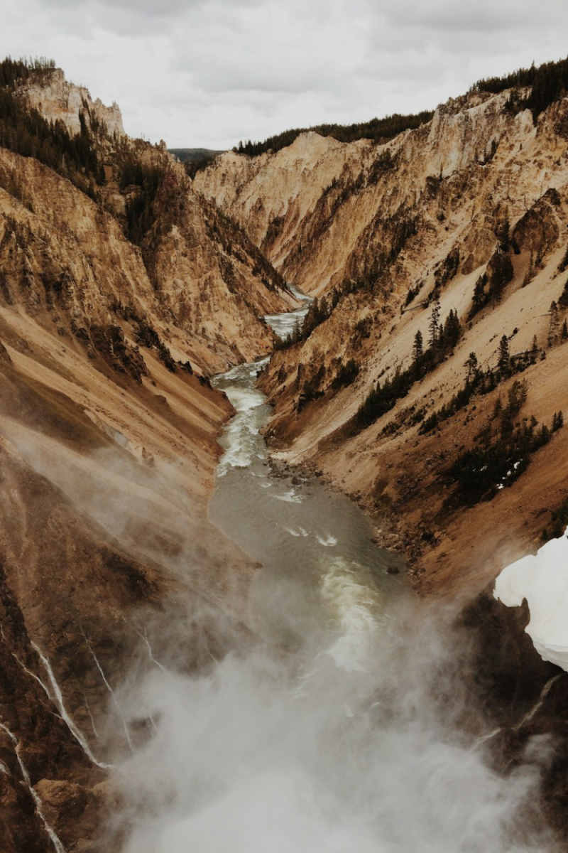 Wall Poster - Ice Cave in Yellowstone