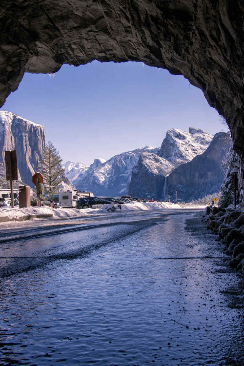 Wall Poster - Ice Cave in Yosemite