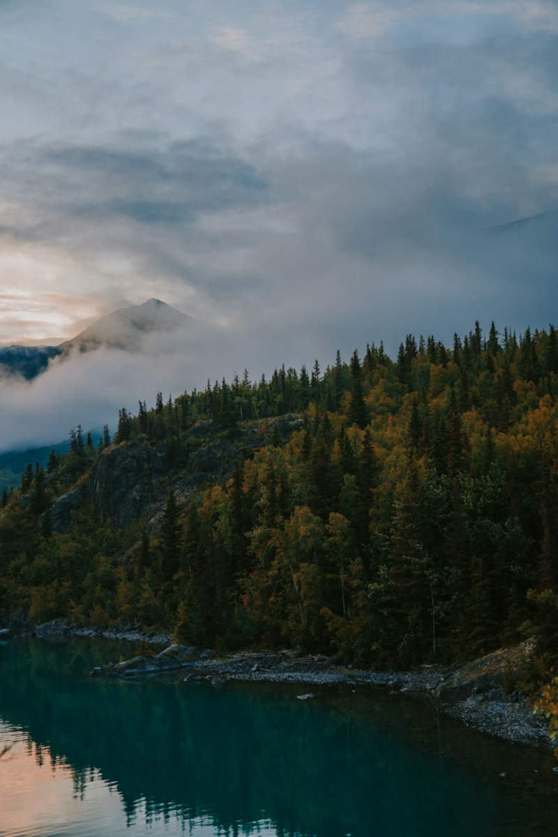 Wall Poster - Lake in Alaska
