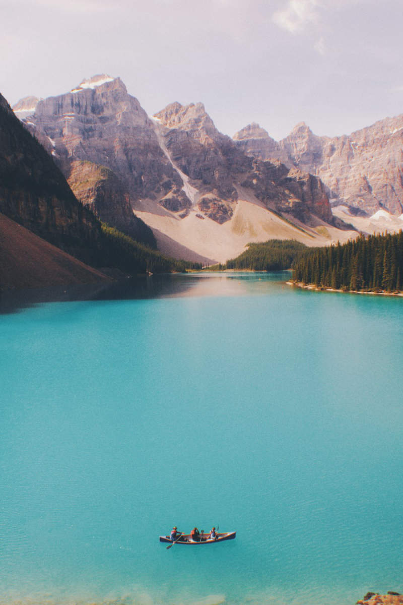 Wall Poster - Lake in the Canadian Rockies