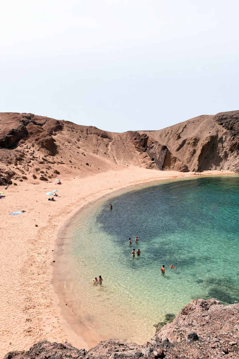 Wall Poster - Lake in the Canary Islands