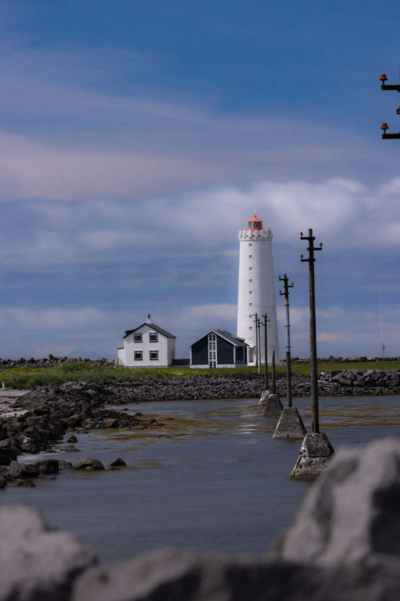 Wall Poster - Lighthouse in Iceland