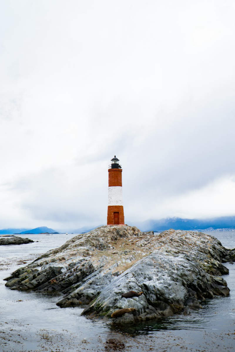 Wall Poster - Lighthouse in Patagonia