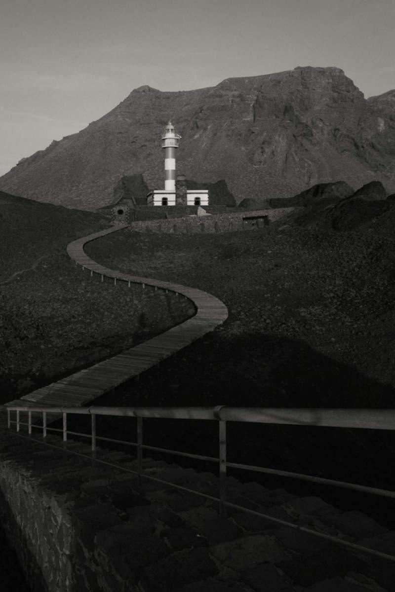 Wall Poster - Lighthouse in the Rocky Mountains