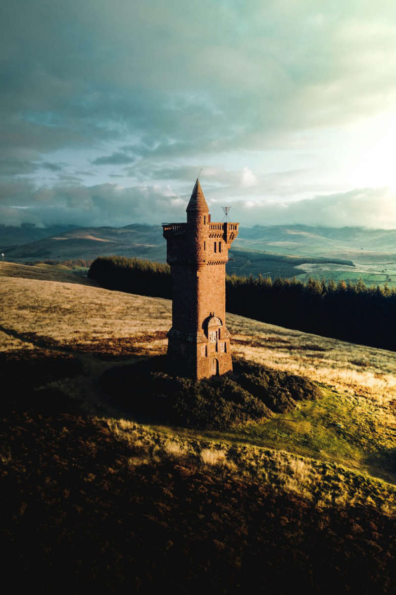 Wall Poster - Lighthouse in the Scottish Highlands