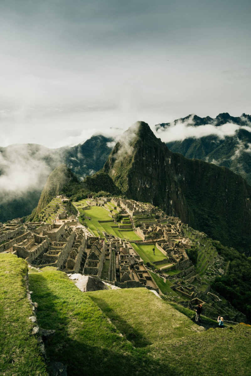 Wall Poster - Meadow in Machu Picchu