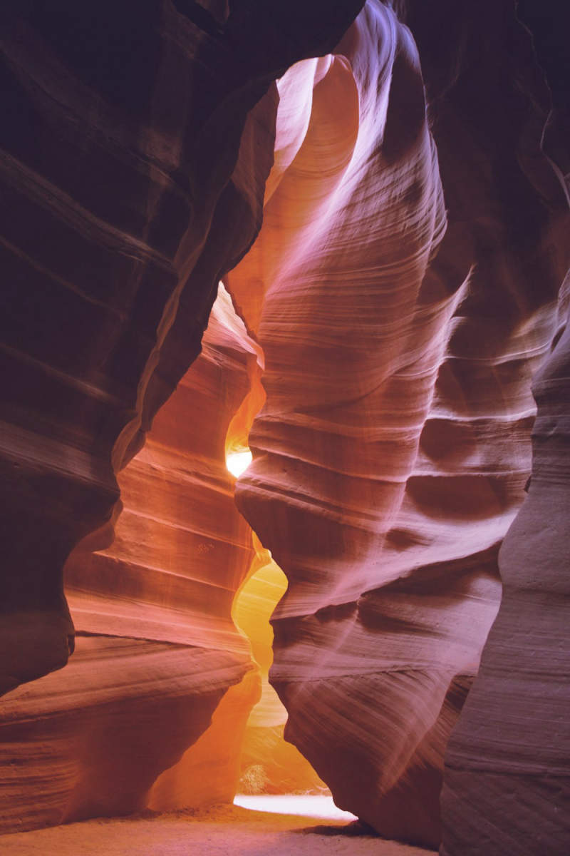 Wall Poster - Milky Way in Antelope Canyon