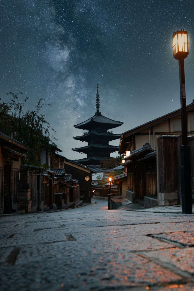 Wall Poster - Milky Way in Japan