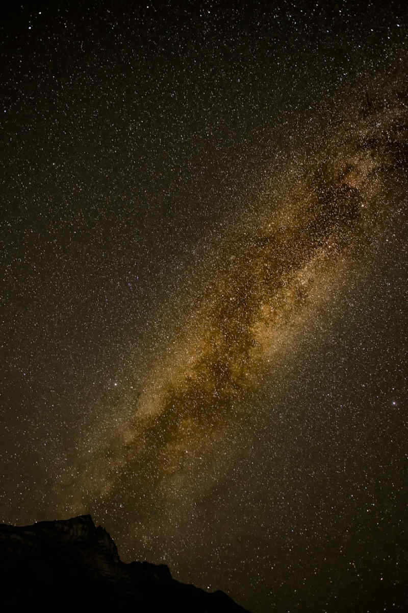 Wall Poster - Milky Way in Nepal