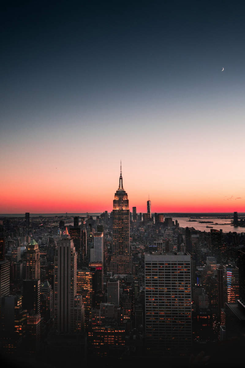 Wall Poster - Milky Way in New York