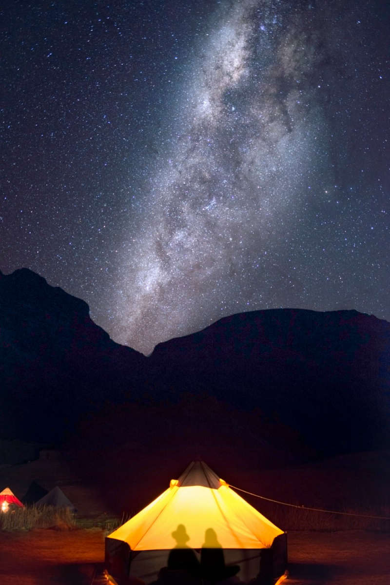 Wall Poster - Milky Way in Peru
